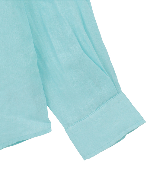 【POLO RALPH LAUREN/ポロラルフローレン】リネンシャツ 詳細画像 ブルー 4