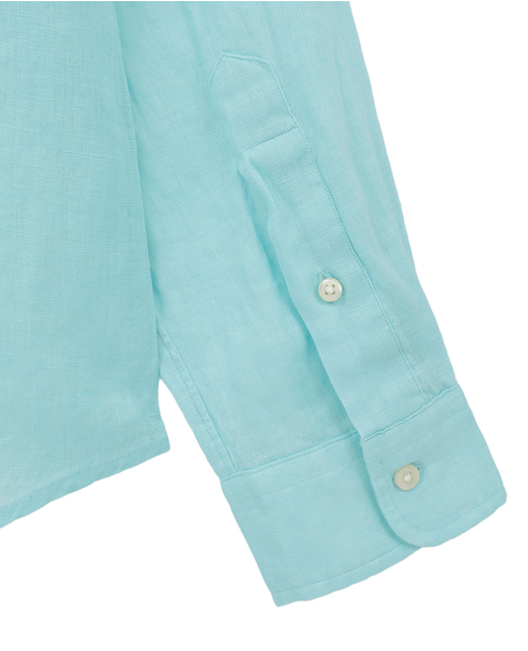 【POLO RALPH LAUREN/ポロラルフローレン】リネンシャツ 詳細画像 ブルー 5