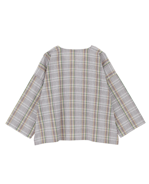 【INDIA INDUSTRY/インディア インダストリー】カフタンシャツ 詳細画像 ホワイト系その他 2