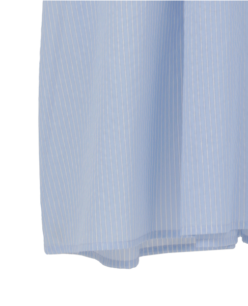 【LE GLAZIK/ル グラジック】ギャザーショートスリーブシャツ 詳細画像 ブルー系その他 5