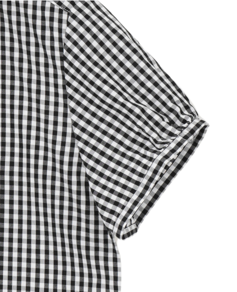 【Gymphlex/ジムフレックス】フレンチスリーブシャツ 詳細画像 チェック 4