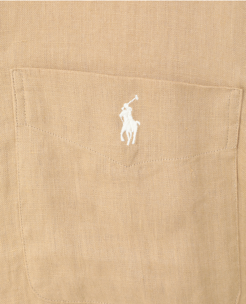【POLO RALPH LAUREN/ポロラルフローレン】クラッシックフィットキャンプシャツ 詳細画像 ブラウン 6