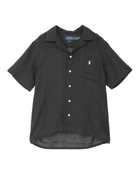 【POLO RALPH LAUREN/ポロラルフローレン】クラッシックフィットキャンプシャツ 詳細画像 ブラック 1