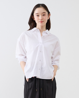 《別注》【 The Duchess Designs/ザ ダッチェス デザイン】綿麻レギュラーカラーシャツ