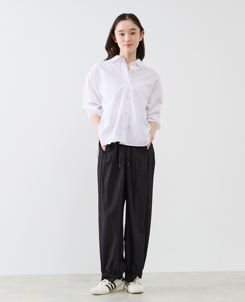 《別注》【 The Duchess Designs/ザ ダッチェス デザイン】綿麻レギュラーカラーシャツ 詳細画像 ホワイト 2