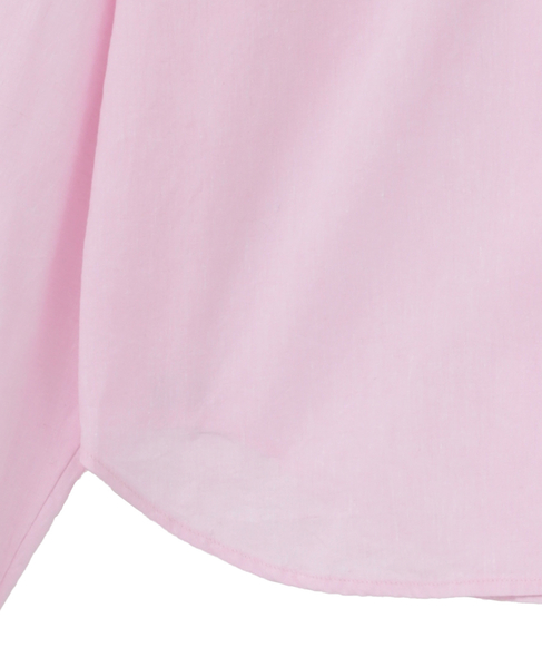 《別注》【 The Duchess Designs/ザ ダッチェス デザイン】綿麻レギュラーカラーシャツ 詳細画像 ピンク 10