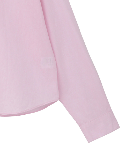 《別注》【 The Duchess Designs/ザ ダッチェス デザイン】綿麻レギュラーカラーシャツ 詳細画像 ピンク 11