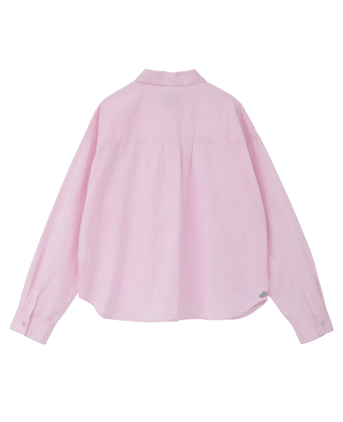 《別注》【 The Duchess Designs/ザ ダッチェス デザイン】綿麻レギュラーカラーシャツ 詳細画像 ピンク 7