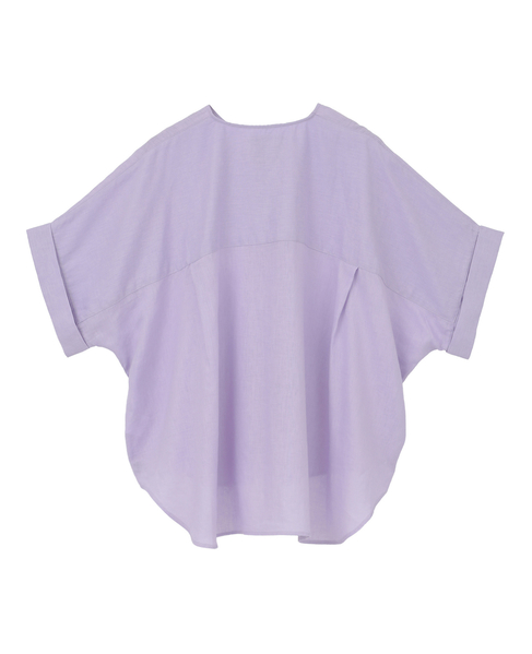 《別注》【Duchess Designs/ダッチェス・デザイン】VIS/麻ドルマンブラウス 詳細画像 ラベンダー 14