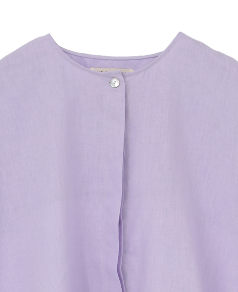 《別注》【Duchess Designs/ダッチェス・デザイン】VIS/麻ドルマンブラウス 詳細画像 ラベンダー 15