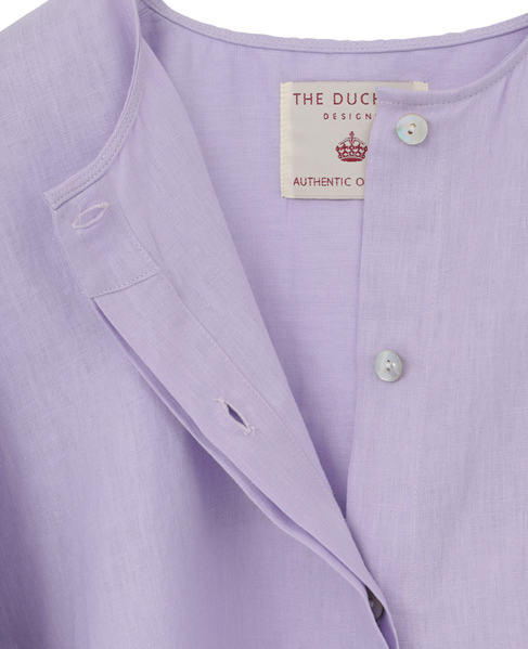 《別注》【Duchess Designs/ダッチェス・デザイン】VIS/麻ドルマンブラウス 詳細画像 ラベンダー 18