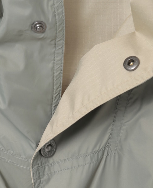 《別注》【TAION/タイオン】リバーシブルロングコート 詳細画像 グリーン 21