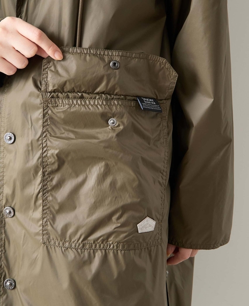 《別注》【TAION/タイオン】リバーシブルロングコート 詳細画像 オリーブ 10