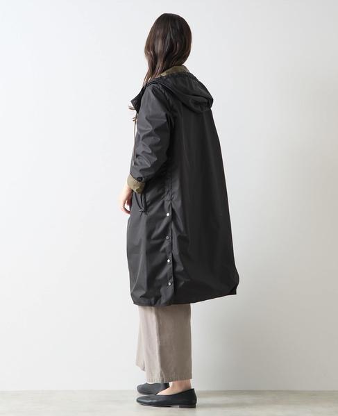 《別注》【TAION/タイオン】リバーシブルロングコート 詳細画像 オリーブ 14