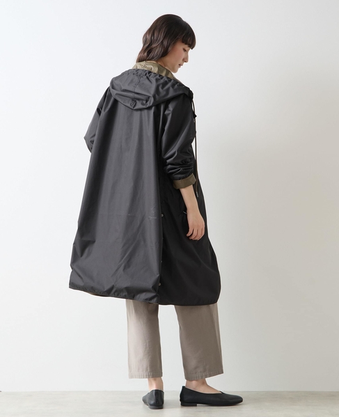 《別注》【TAION/タイオン】リバーシブルロングコート 詳細画像 オリーブ 15