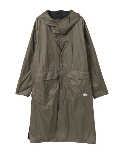 《別注》【TAION/タイオン】リバーシブルロングコート 詳細画像 オリーブ 17