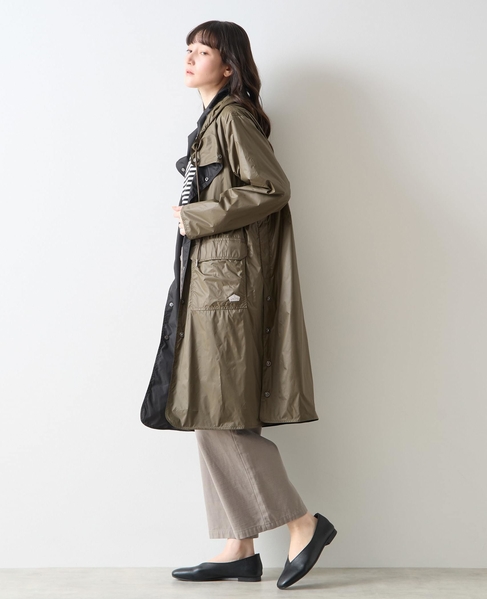 《別注》【TAION/タイオン】リバーシブルロングコート 詳細画像 オリーブ 2