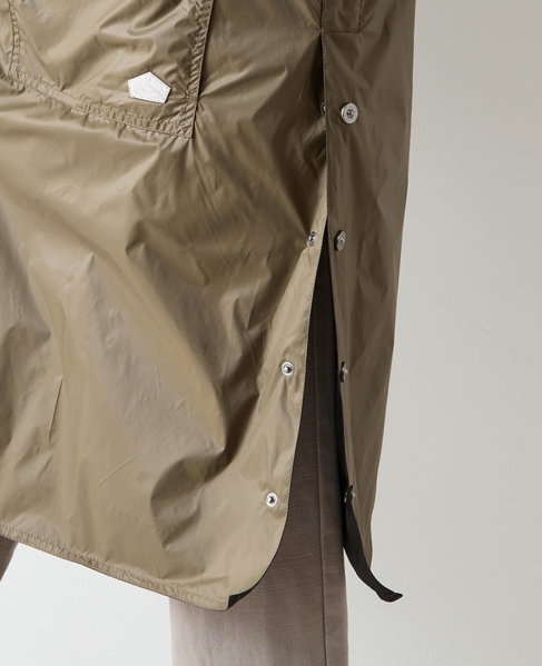 《別注》【TAION/タイオン】リバーシブルロングコート 詳細画像 オリーブ 9