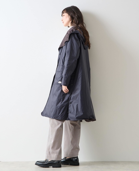 《別注》【TAION/タイオン】リバーシブルロングコート 詳細画像 ダークネイビー 3