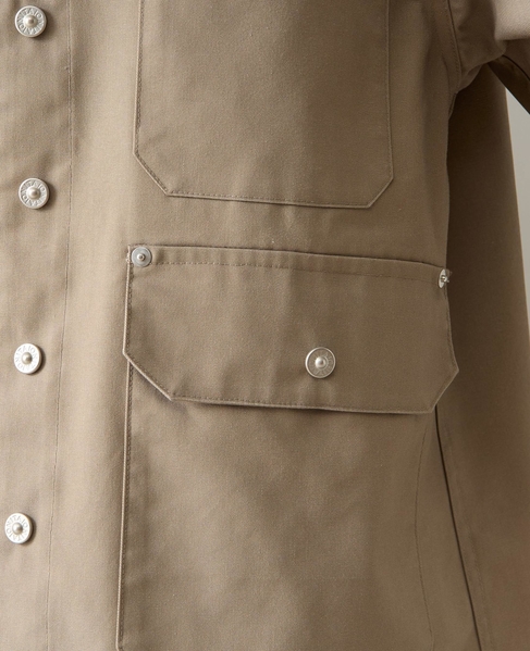 《別注》【TAION/タイオン】ノーカラーブルゾン 詳細画像 オリーブ 9