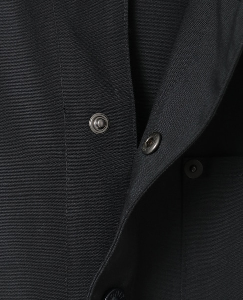 《別注》【TAION/タイオン】ノーカラーブルゾン 詳細画像 ブラック 14