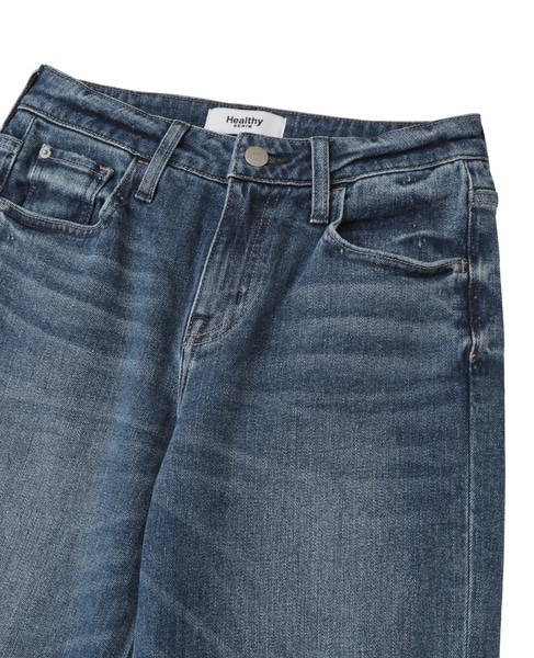 【Healthy denim/ヘルシーデニム】Pink Pepper Midrise デニムパンツ 詳細画像 インディゴブルー 5