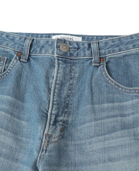 【something/サムシング】ELSA LOOSE STRIGHT 詳細画像 ライトインディゴブルー 13