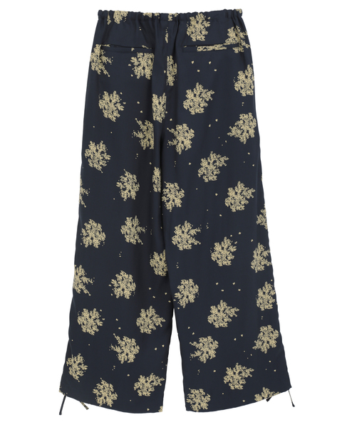 【LE GLAZIK/ル グラジック】エラスティックパンツ 詳細画像 ネイビー 2