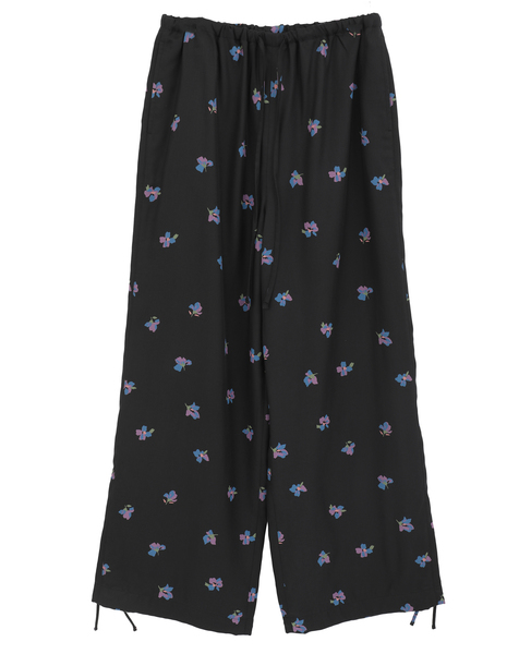 【LE GLAZIK/ル グラジック】エラスティックパンツ 詳細画像 ブラック 1