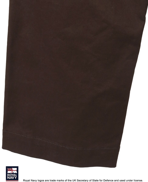 《別注》【ROYAL NAVY/ロイヤルネイビー】コットンストレートパンツ 詳細画像 ブラウン 7