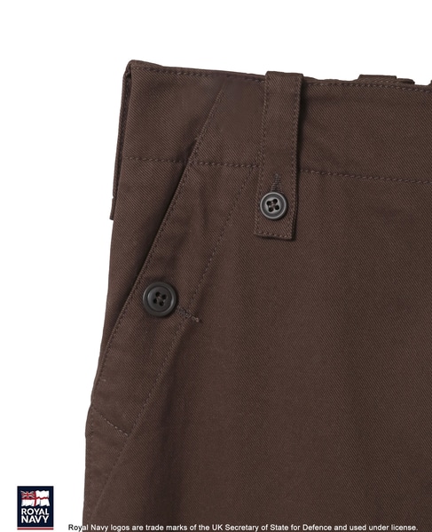 《別注》【ROYAL NAVY/ロイヤルネイビー】コットンストレートパンツ 詳細画像 ブラウン 8