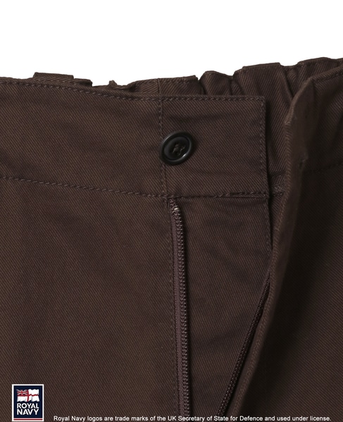 《別注》【ROYAL NAVY/ロイヤルネイビー】コットンストレートパンツ 詳細画像 ブラウン 9
