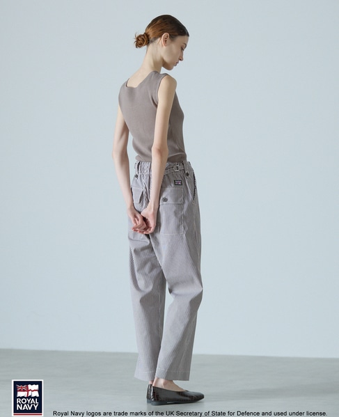 《別注》【ROYAL NAVY/ロイヤルネイビー】コットンストレートパンツ 詳細画像 ブラウン系その他 3