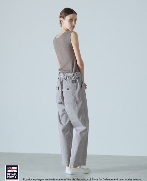 《別注》【ROYAL NAVY/ロイヤルネイビー】コットンストレートパンツ 詳細画像 ブラウン系その他 4