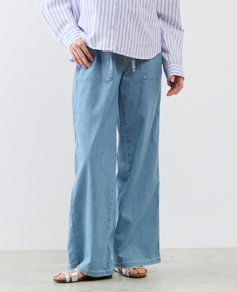 《別注》【something/サムシング】イージーベイカーパンツ 詳細画像 ライトブルー 1