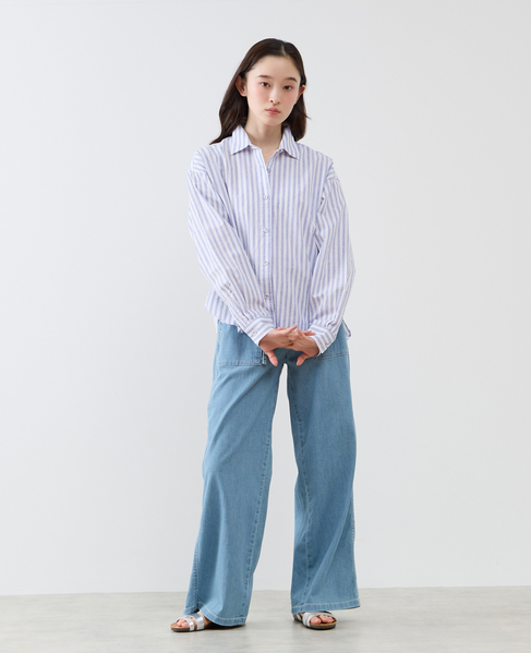 《別注》【something/サムシング】イージーベイカーパンツ 詳細画像 ライトブルー 3