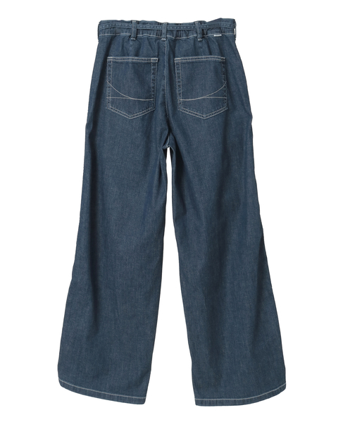 《別注》【something/サムシング】イージーベイカーパンツ 詳細画像 ブルー 20