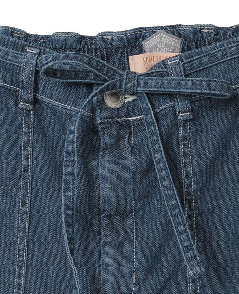 《別注》【something/サムシング】イージーベイカーパンツ 詳細画像 ブルー 21