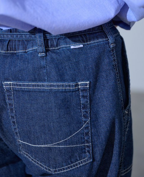 《別注》【something/サムシング】イージーベイカーパンツ 詳細画像 ブルー 5