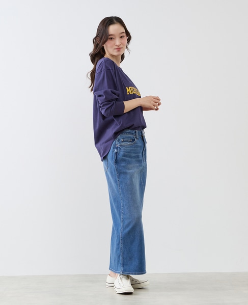 【Healthy denim/ヘルシーデニム】Primrose デニムスカート 詳細画像 インディゴブルー 12