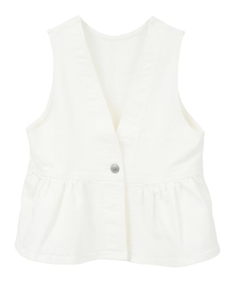 【something/サムシング】PEPLUM 2way BUSTIER