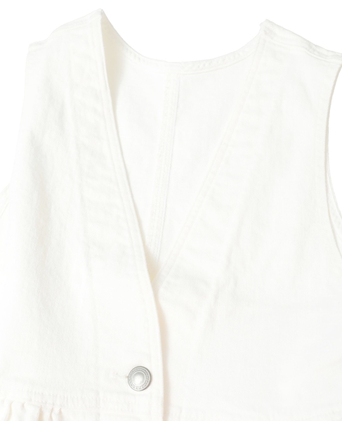 【something/サムシング】PEPLUM 2way BUSTIER 詳細画像 ホワイト 11
