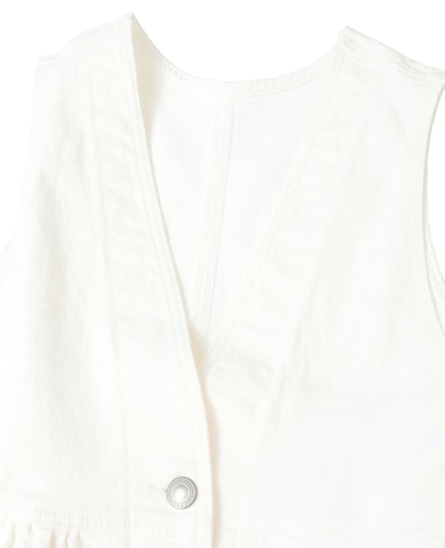 【something/サムシング】PEPLUM 2way BUSTIER 詳細画像 ホワイト 3