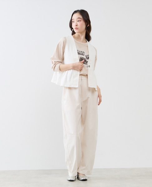 【something/サムシング】PEPLUM 2way BUSTIER 詳細画像 ホワイト 8