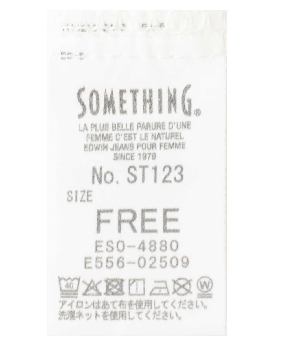 【something/サムシング】PEPLUM 2way BUSTIER 詳細画像 ホワイト 6