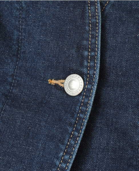 【something/サムシング】FRILL SLEEVE 2way BUSTIER 詳細画像 ライトインディゴブルー 5