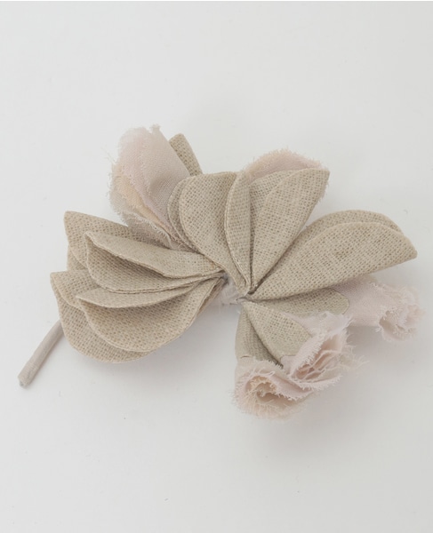 【utilite/ユティリテ】花びらのコサージュ 詳細画像 キナリ 1