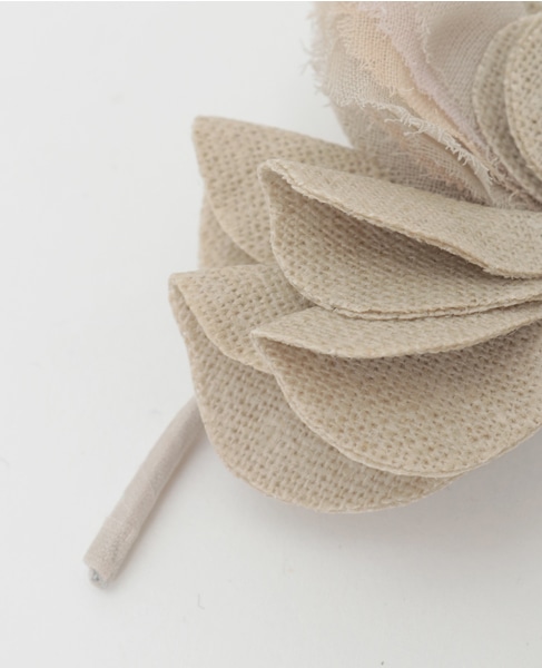 【utilite/ユティリテ】花びらのコサージュ 詳細画像 キナリ 5