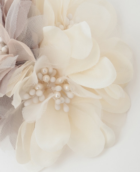 【ハレの日を華やかに彩るコサージュ】 詳細画像 アイボリー 3