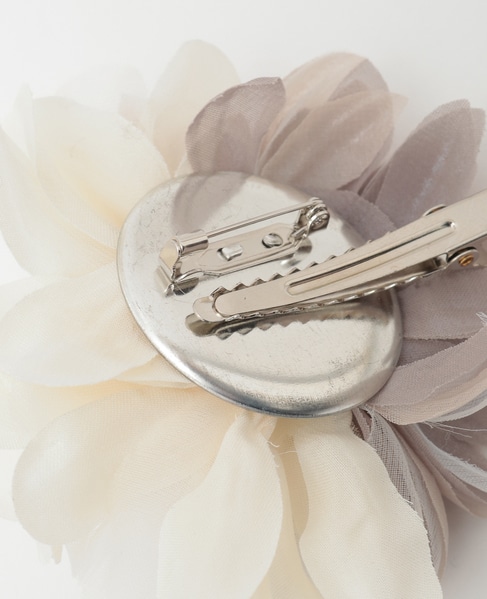 【ハレの日を華やかに彩るコサージュ】 詳細画像 アイボリー 5